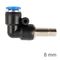 AIRCRAFT Insert Elbow Pu 8mm